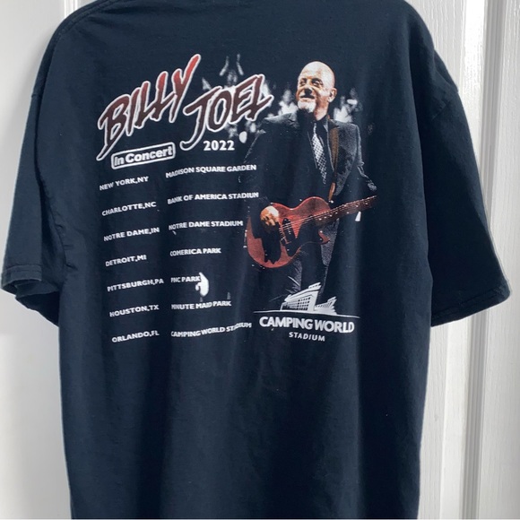 Billy Joel Concert Tee - Picture 2 of 5